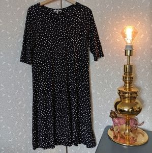 Anthropologie polka dot dress
